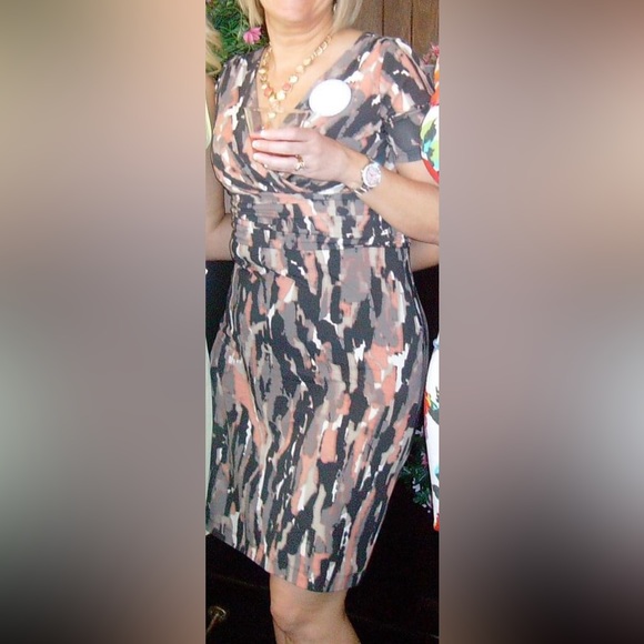 Ann Taylor Dresses & Skirts - Ann Taylor EUC women’s dress size 6P..  pretty fall colors.